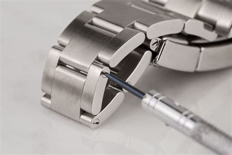 how to push back in pin on womens rolex|Rolex bracelet link attachment.